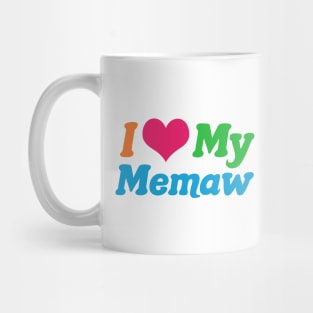 I Love My Memaw Mug